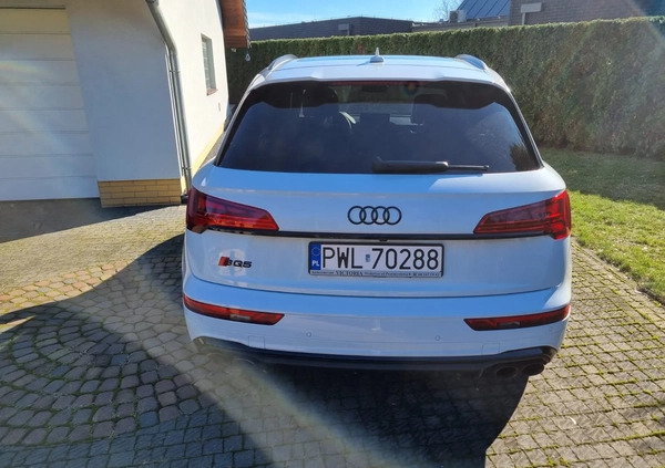 Audi SQ5 cena 210000 przebieg: 34000, rok produkcji 2020 z Lidzbark małe 277